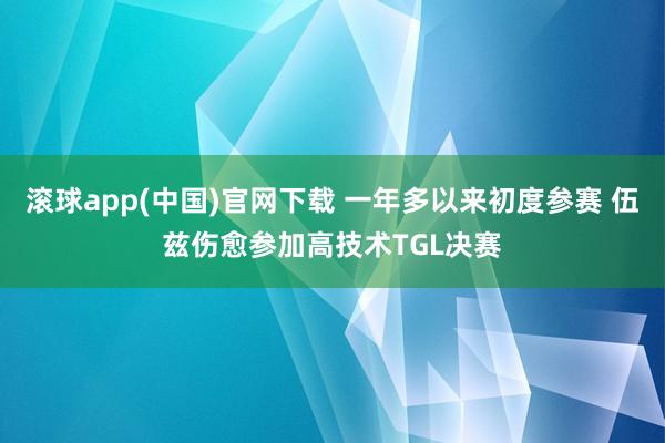 滚球app(中国)官网下载 一年多以来初度参赛 伍兹伤愈参加高技术TGL决赛
