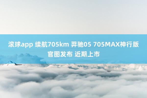 滚球app 续航705km 羿驰05 705MAX神行版官图发布 近期上市