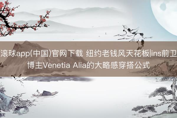 滚球app(中国)官网下载 纽约老钱风天花板|ins前卫博主Venetia Alia的大略感穿搭公式